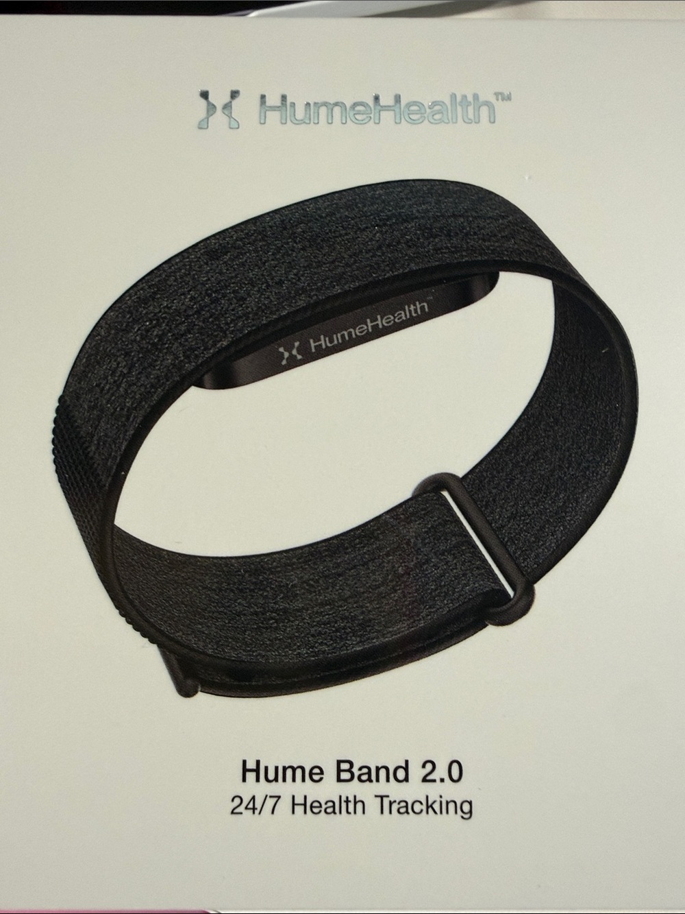 Hume Band 2.0 Black - Daily Health Tracking Wristband